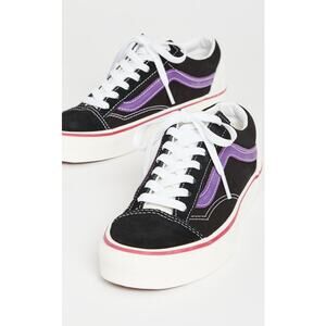 New Vans UA Style 36 Sneakers Black/ Purple Women's Size 7